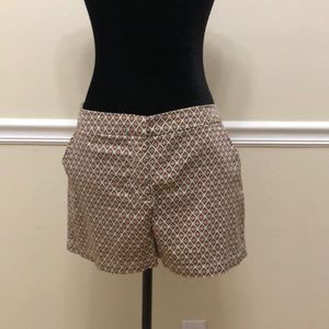 Size 12 Shorts. Beige, Green & Orange